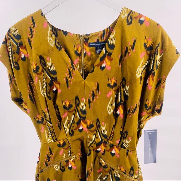 FRENCH CONNECTION Silk Dress - Picture 2 of 8